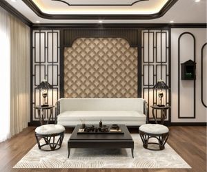 Indochine-Style Apartment Interior Design: A Fusion of East and West